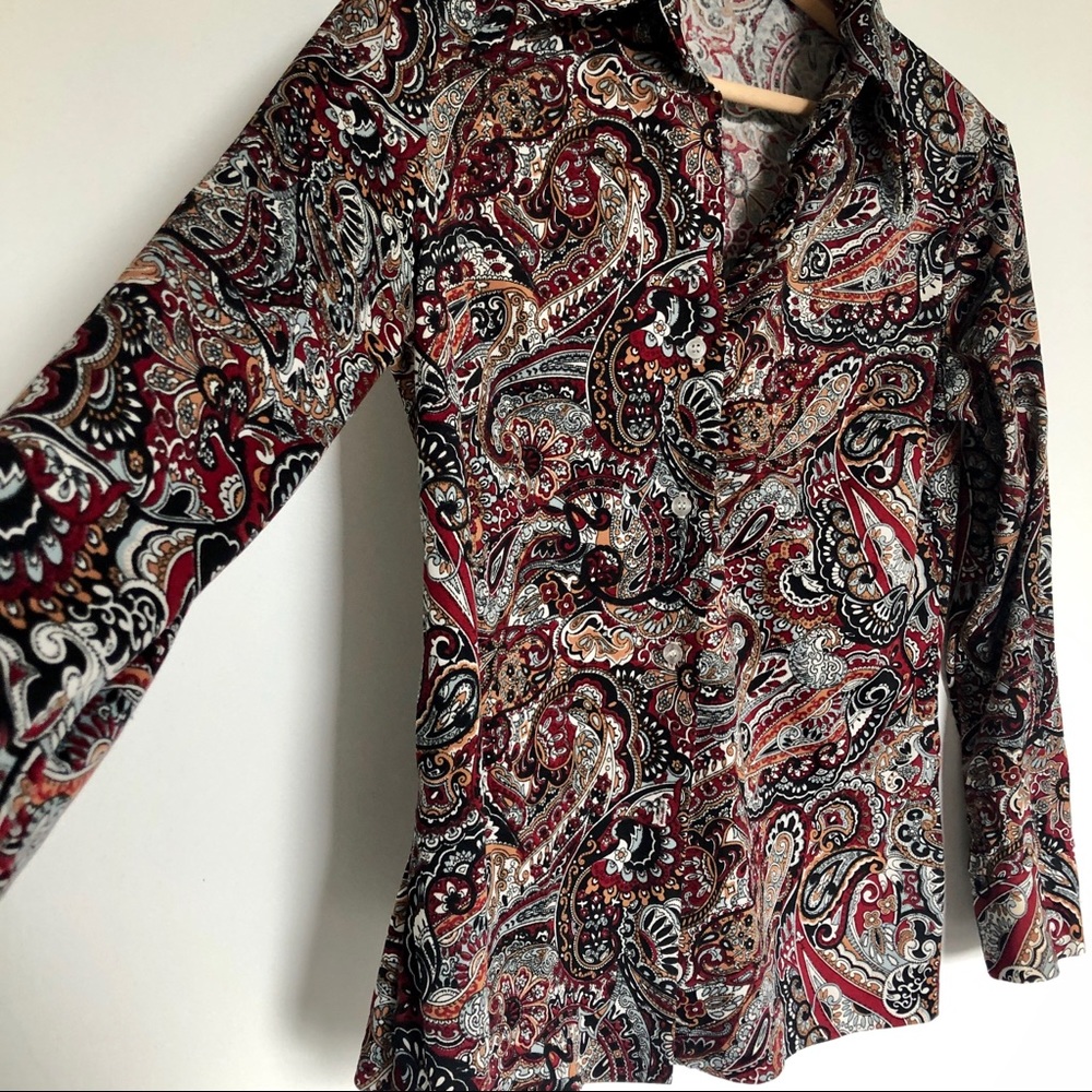 Vintage | Paisley Button-Up [Festival Finds]